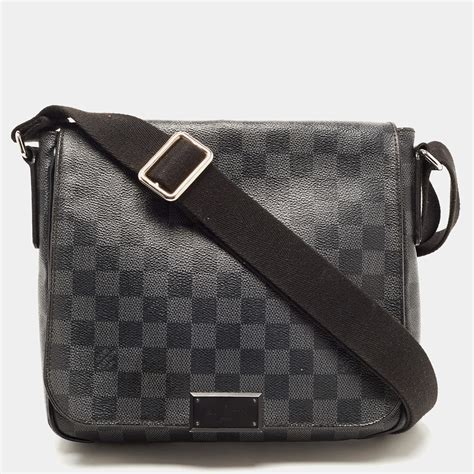 louis vuitton damier graphite poche documents|louis vuitton damier sling bag.